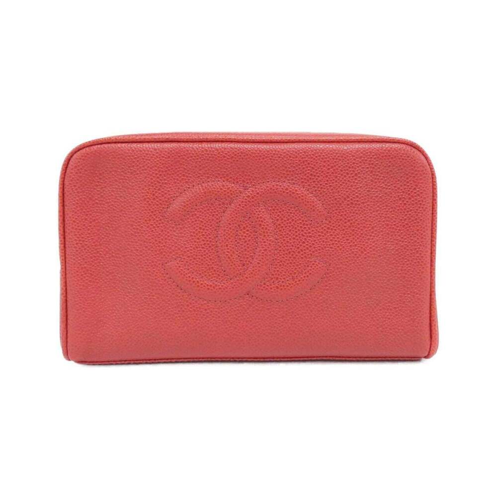 CHANEL Red Pouch - Picture 1 of 6
